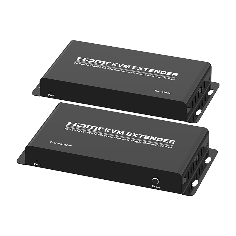 HDMI KVM Extender Over Single Fiber With TCP/IP(20KM)