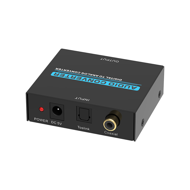 Digital to Analog +3.5mm Stereo Audio Converter