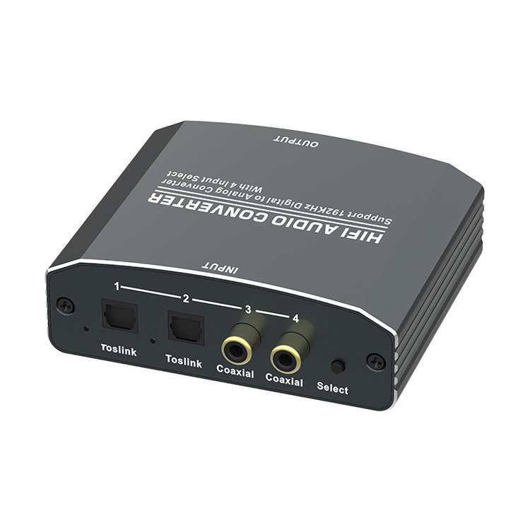 Digital to Analog +3.5mm Stereo Audio Converter